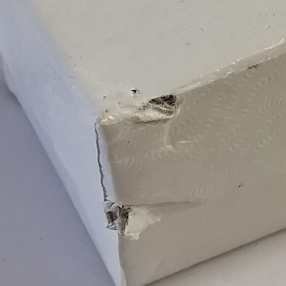 Silver Tone and Crystal 'Skull ' Earrings - Picture 9 of 9